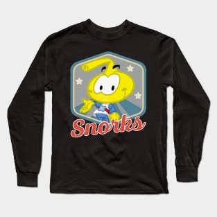 Snorkland Chronicles Commemorate the Playful Antics and Memorable Moments of Snorks Characters on a Tee Long Sleeve T-Shirt